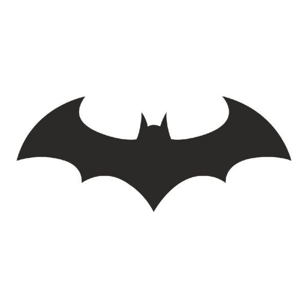 Batman Logo Wooden Wall Art – Minimalist Superhero Decor - Image 4