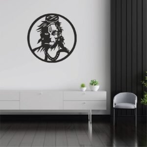 Lord Hanuman Wooden Wall Art – Spiritual Wall Decor for Modern Homes | 18 inch