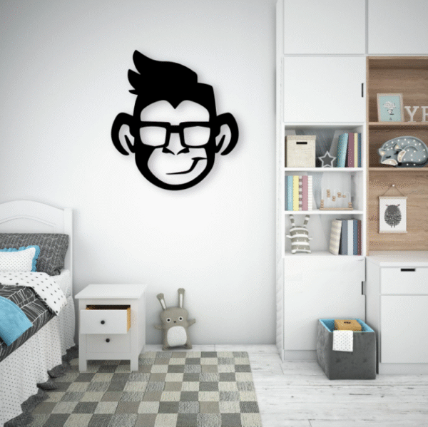 Smart Monkey Backlit Led Logo – Creative & Cool Lifestyle Brand 18 inch - Image 2